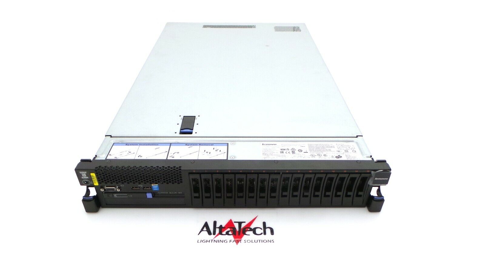 IBM CTO x3750 M4 2U Server 8753-AC1 w/ HDD Backplane, Memory Mezzanine, RAID 5