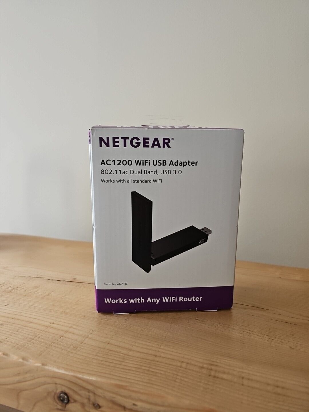 NETGEAR AC1200 USB 3.0 Wi-Fi Adapter - A6210-10000S