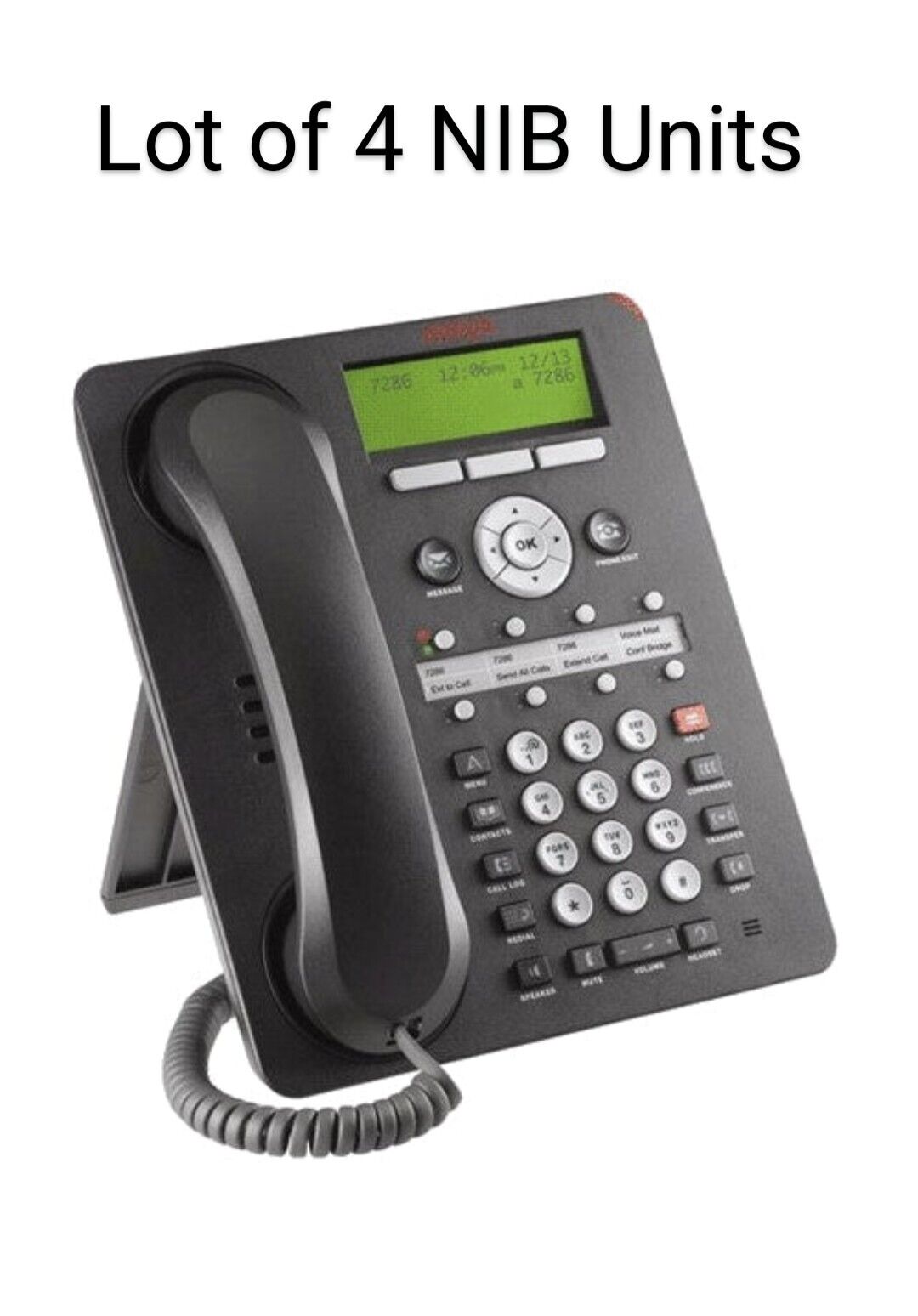 Avaya 1608 IP Phones - Case of 4 - NIB