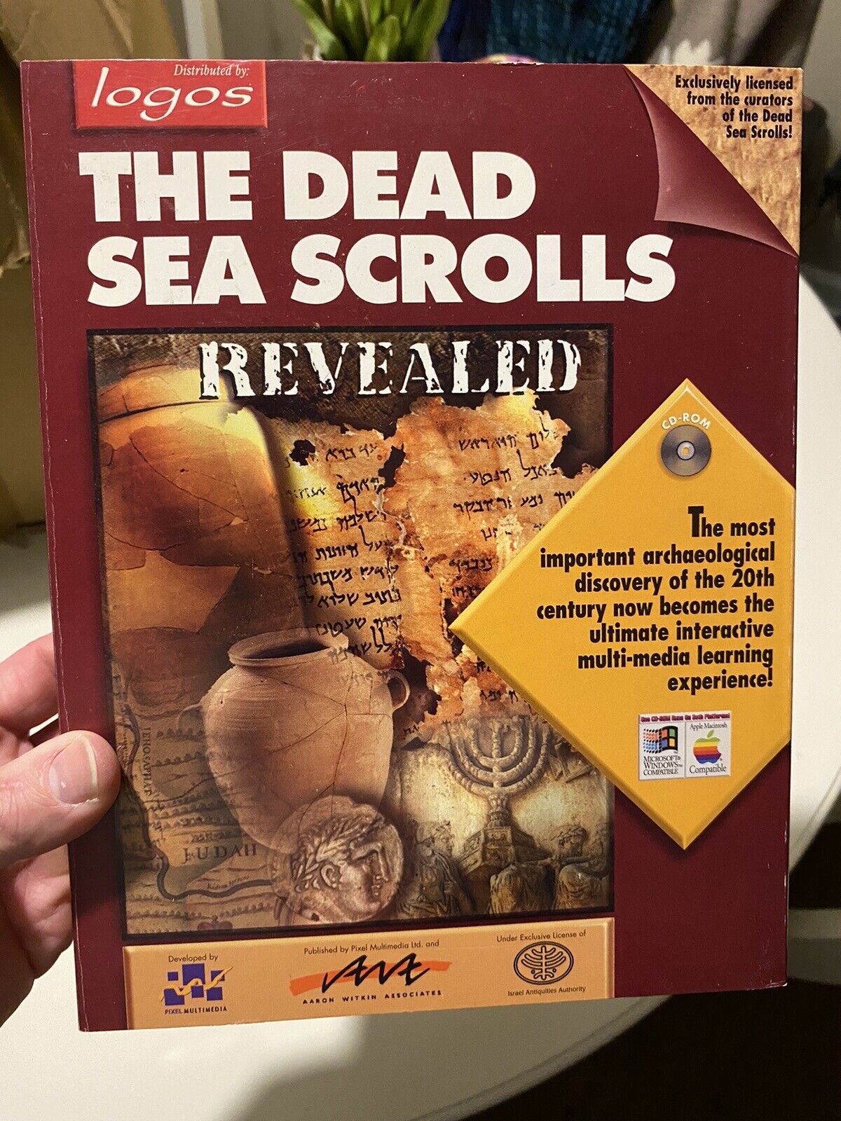 The Dead Sea Scrolls Revealed By Logos PC BIG BOX RARE