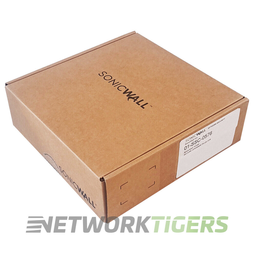 NEW SonicWALL TZ300 01-SSC-0576 3 YR AGSS Secure Upgrade Plus NEVER REGISTERED