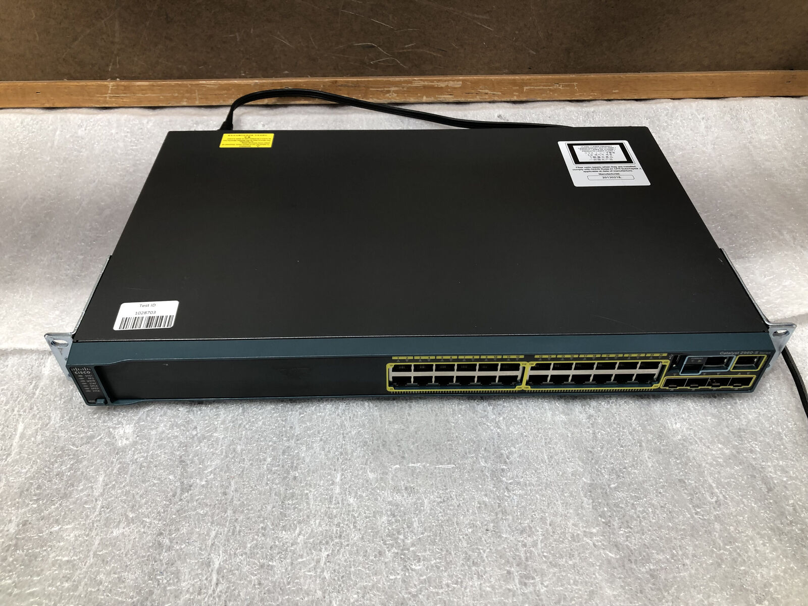 Cisco Catalyst 2960 Series 24 Port Gigabit Ethernet Switch WS-C2960S-24TS-L