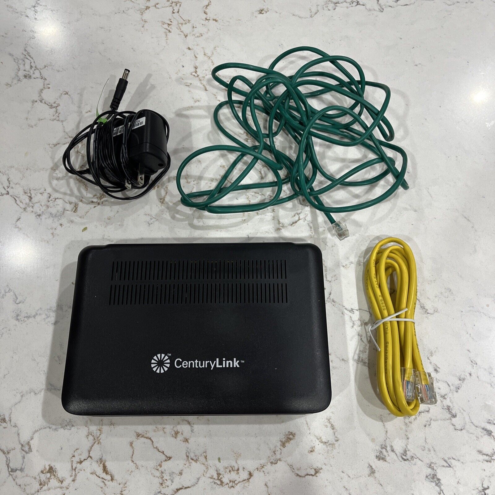 CenturyLink WiFi ZyXEL 4-PORT MODEM ROUTER~ PK5001Z~ With Power Cord/ cat 5