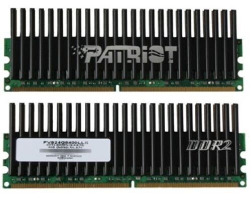 PATRIOT VIPER 2GB DIMM PC2 6400 DDR2 800 CL12 (USED) - REDUCED 