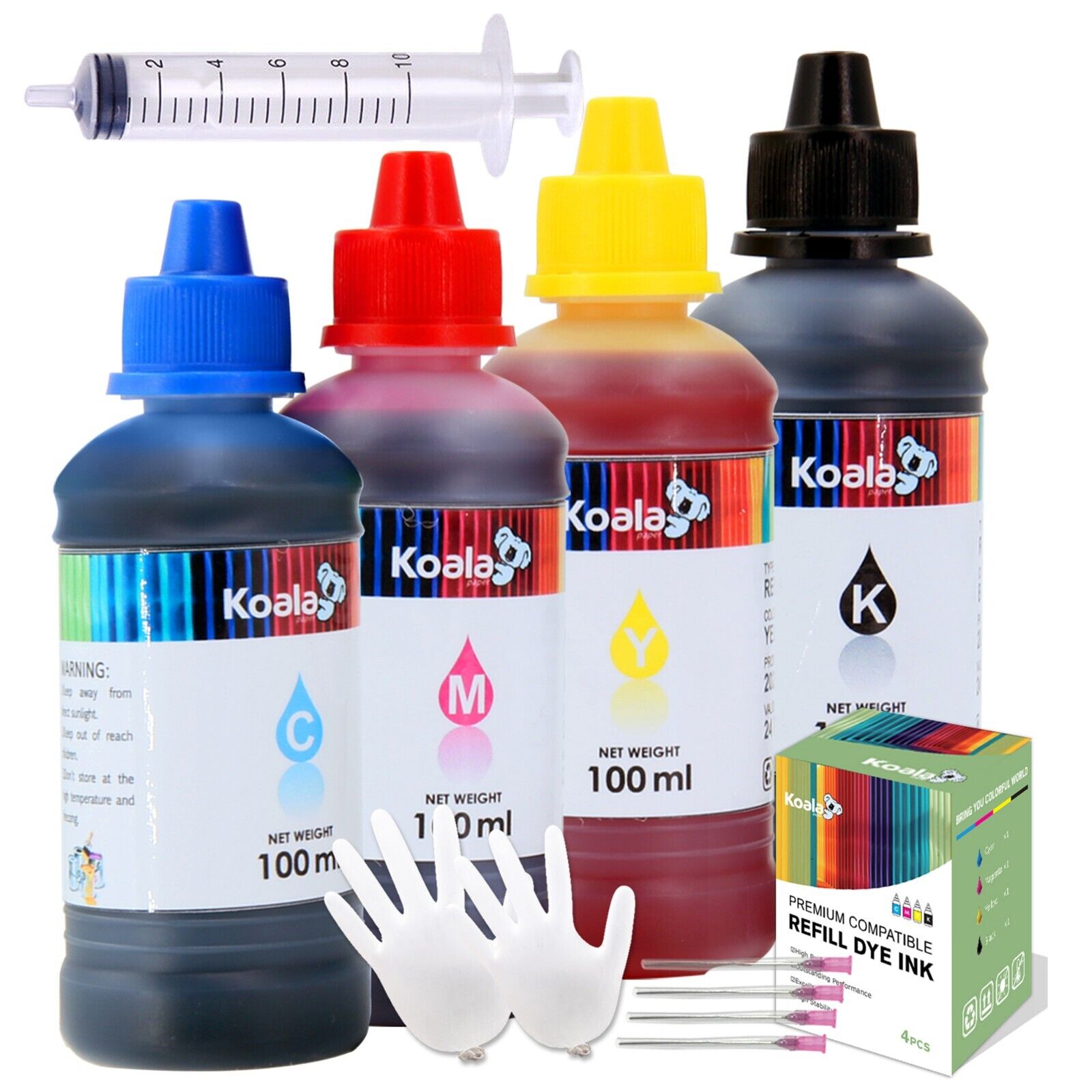Koala Ink Refill Kits for Canon / Epson / HP / Kodark / Lexmark / Brother Inkjet