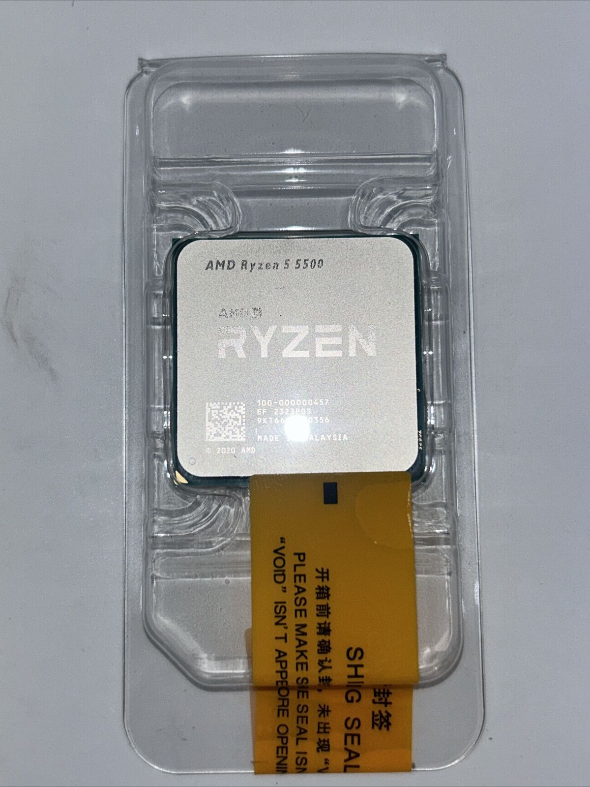 AMD Ryzen Processor * 5 5500 * 6-Core * 3.6GHz * Socket AM4 * 65W  *BRAND NEW*