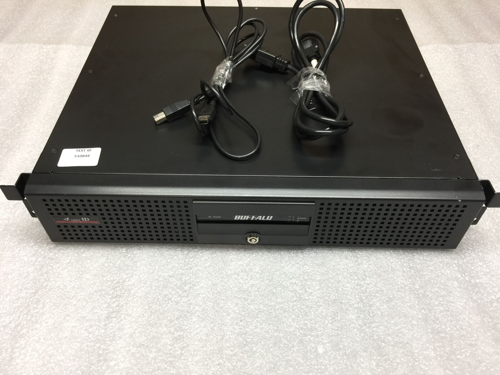 Buffalo DriveStation Quad HD-RQS2TSU2/R5 4-Unit Raid NO HDD - POWER TESTED