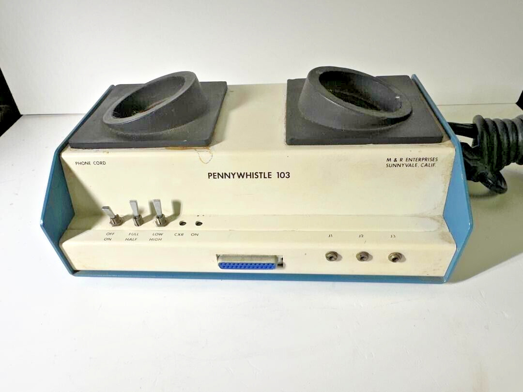 Vintage Pennywhistle 103 acoustic coupler modem RARE 1970's