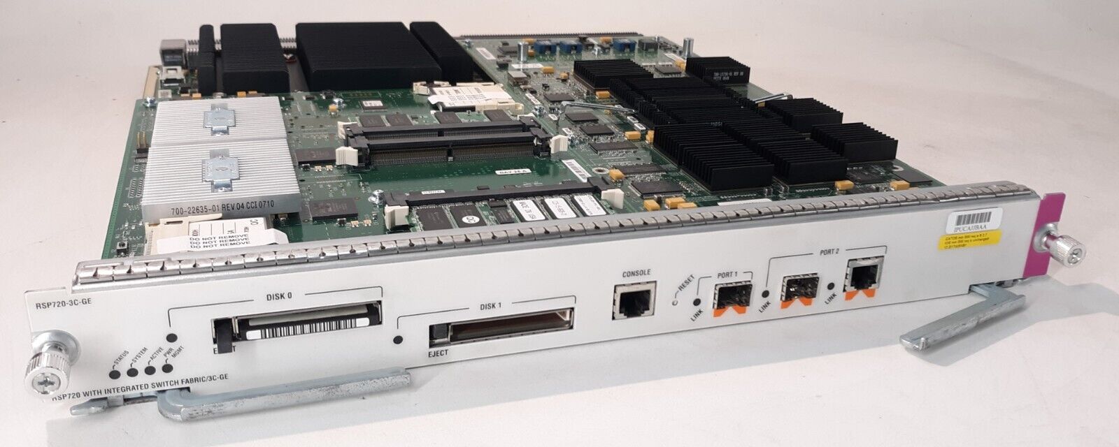 Cisco RSP720-3C-GE With Integrated Switch Fabric/3C-GE 128MB Switch Processor