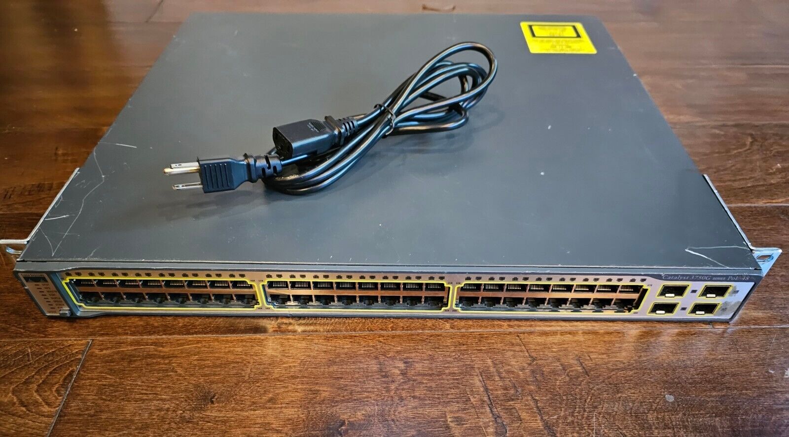 Cisco WS-C3750G-48TS-E 48-Port Gigabit Ethernet Network Switch
