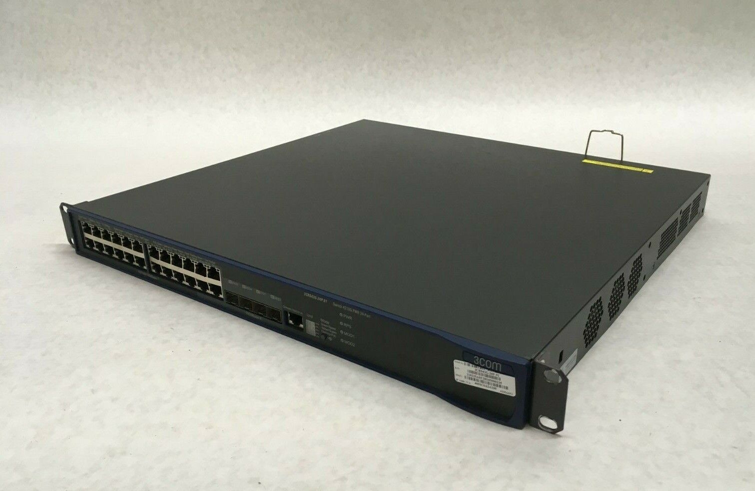 3Com HP 4210G PWR 24 Port PoE Ethernet Switch 3CRS42G-24P-91
