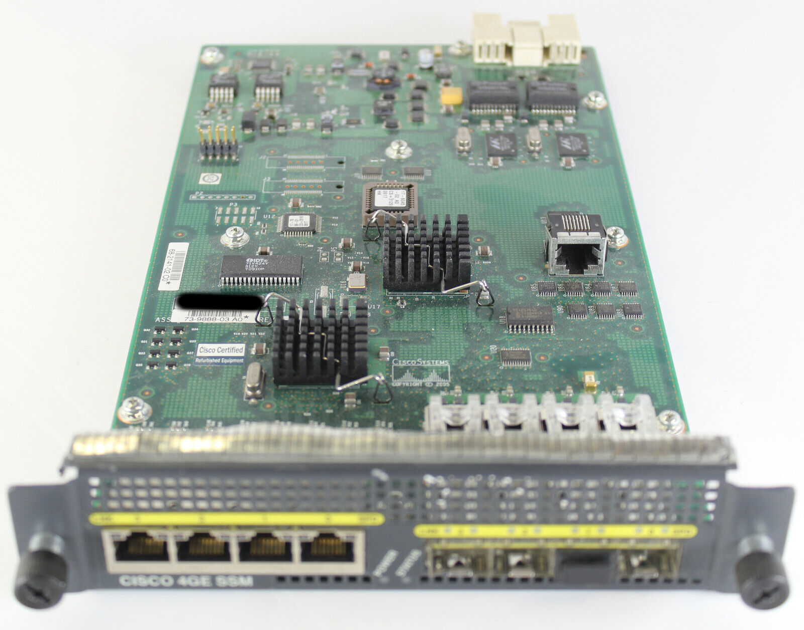 Cisco SSM-4GE 4-Port SFP/RJ45 Gb Security Services Module IPUIAWRAA 68-2141-02