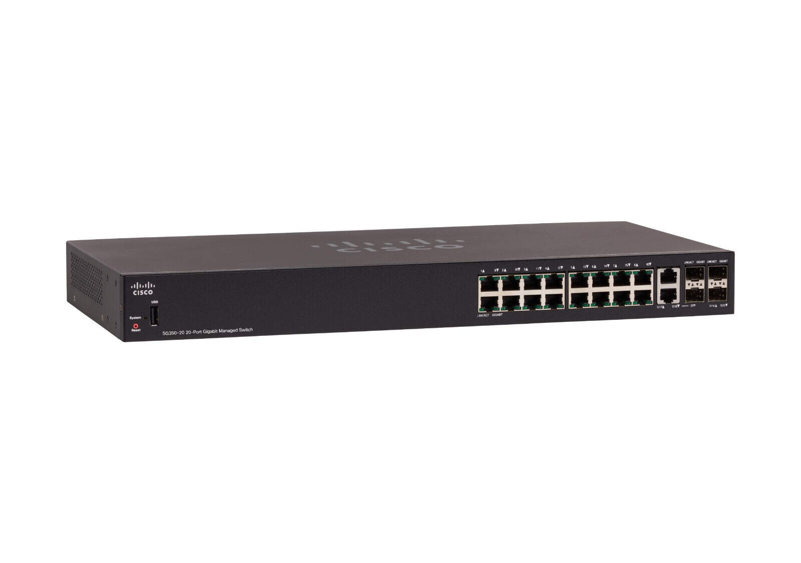 Cisco 350 SG350-20 20 Ports Manageable Ethernet Switch
