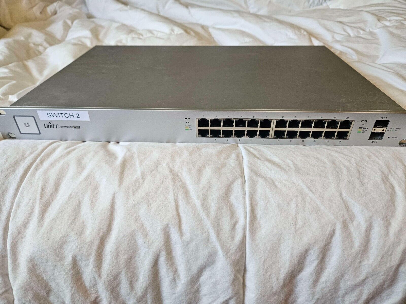 Ubiquiti Networks UniFi (US24250W) 24 Port Rack Mountable Ethernet Switches