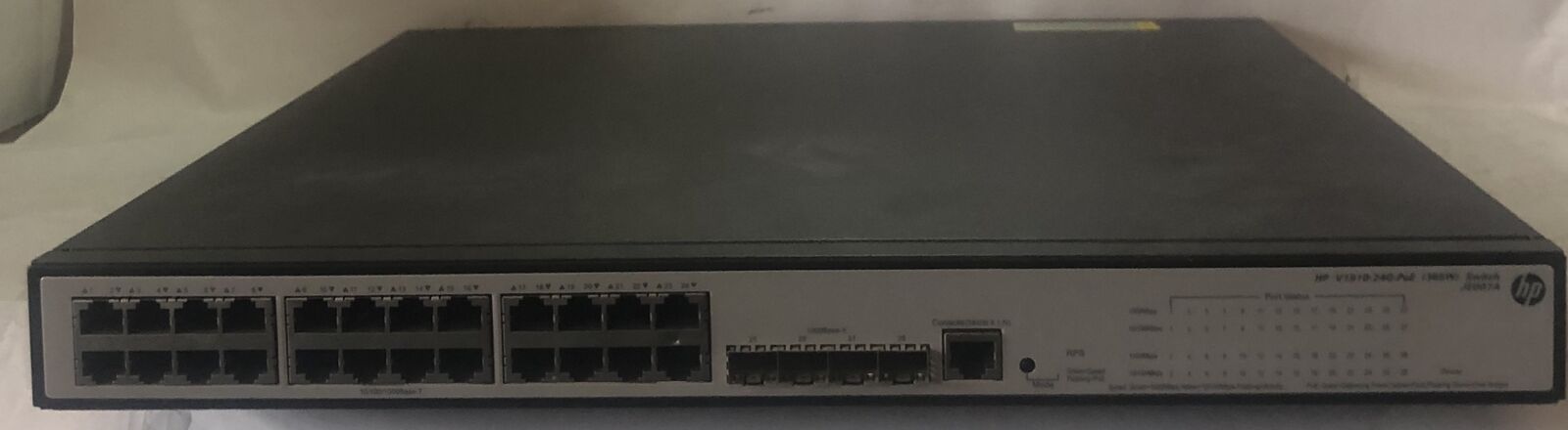HP ProCurve V1910-24G-PoE 24-Port Network Switch- JE007A