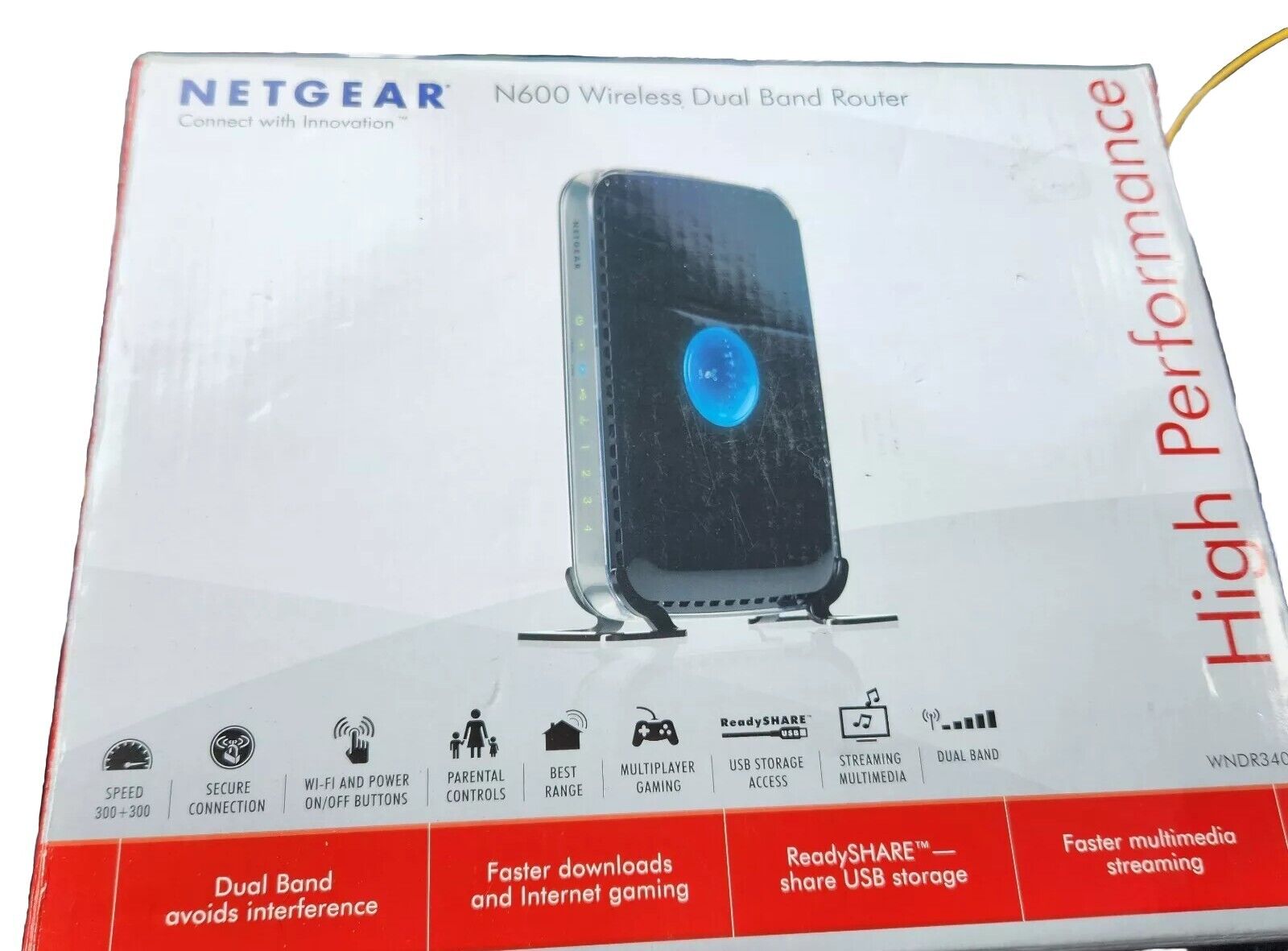 Netgear N600 Wireless Dual Band Router WBDR3400