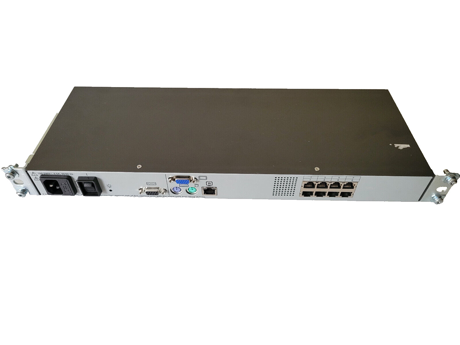HP EO1013 1x8-Port KVM Server Console Switch 396630-001