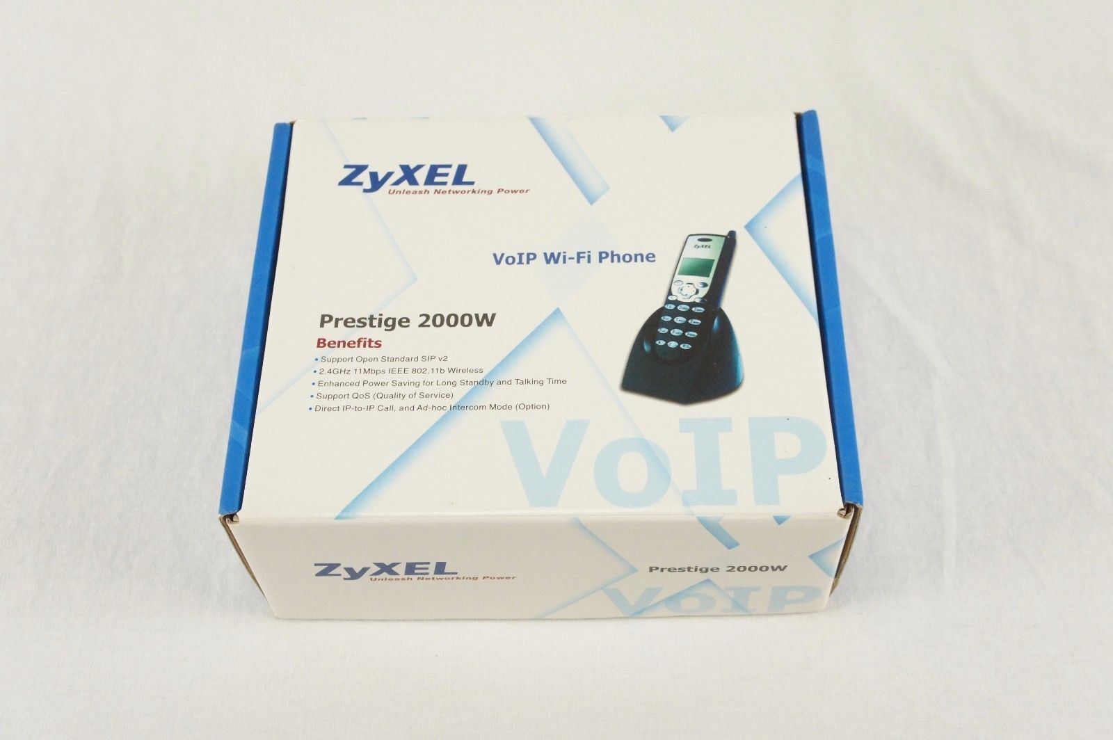ZyXel Prestige 2000W VoIP Wi-Fi 2.4 GHz Cordless Phone