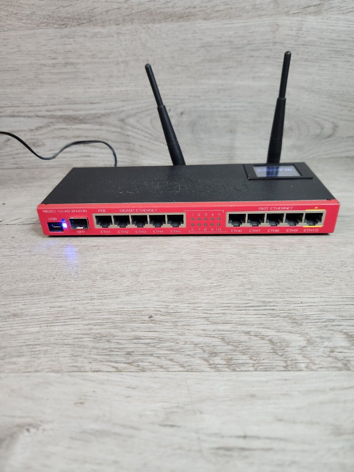 MikroTik RB2011UIAS-IN 10 Ethernet Ports Router And Adapter 