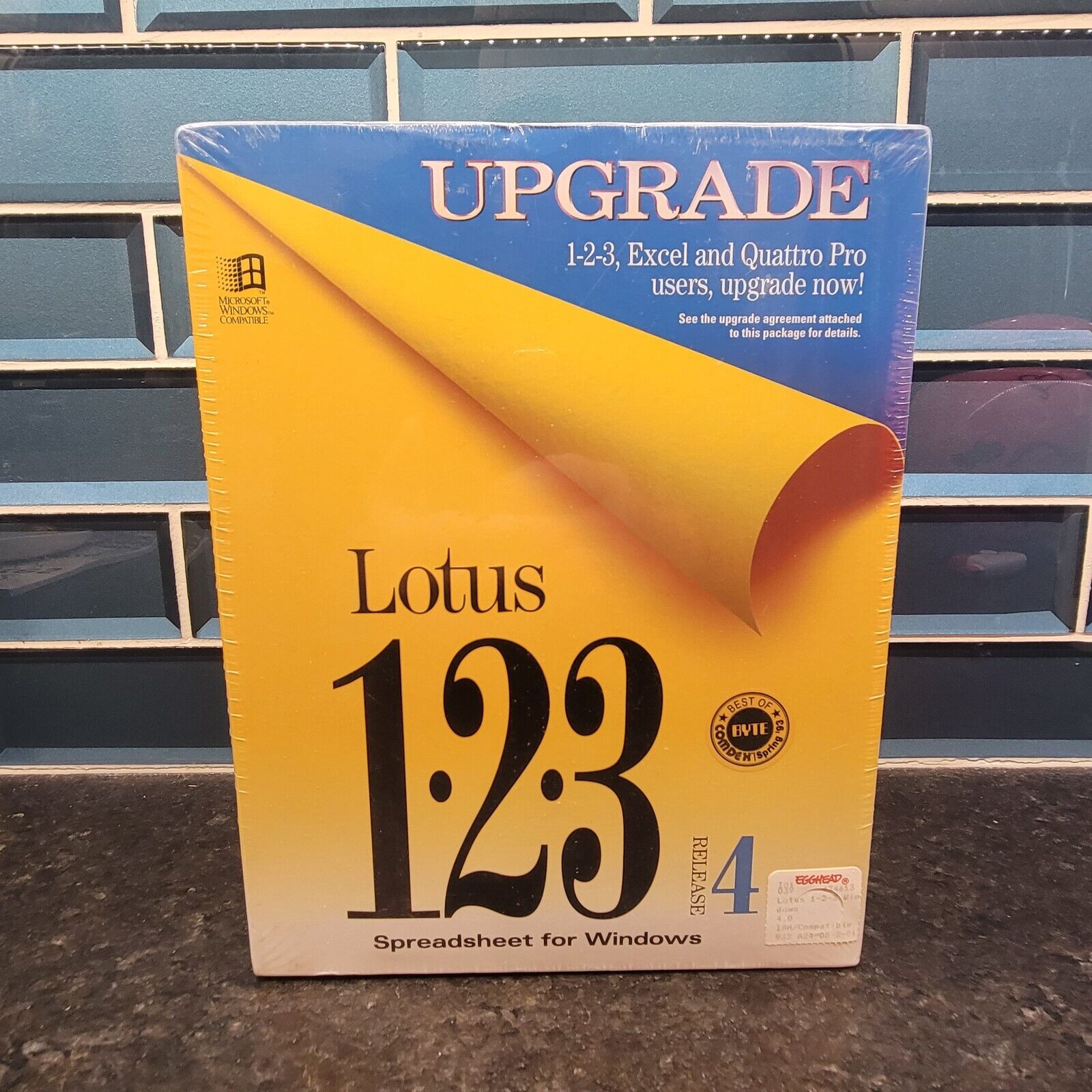 Lotus 123 Release 4 Upgrade Vintage Software 3.5\