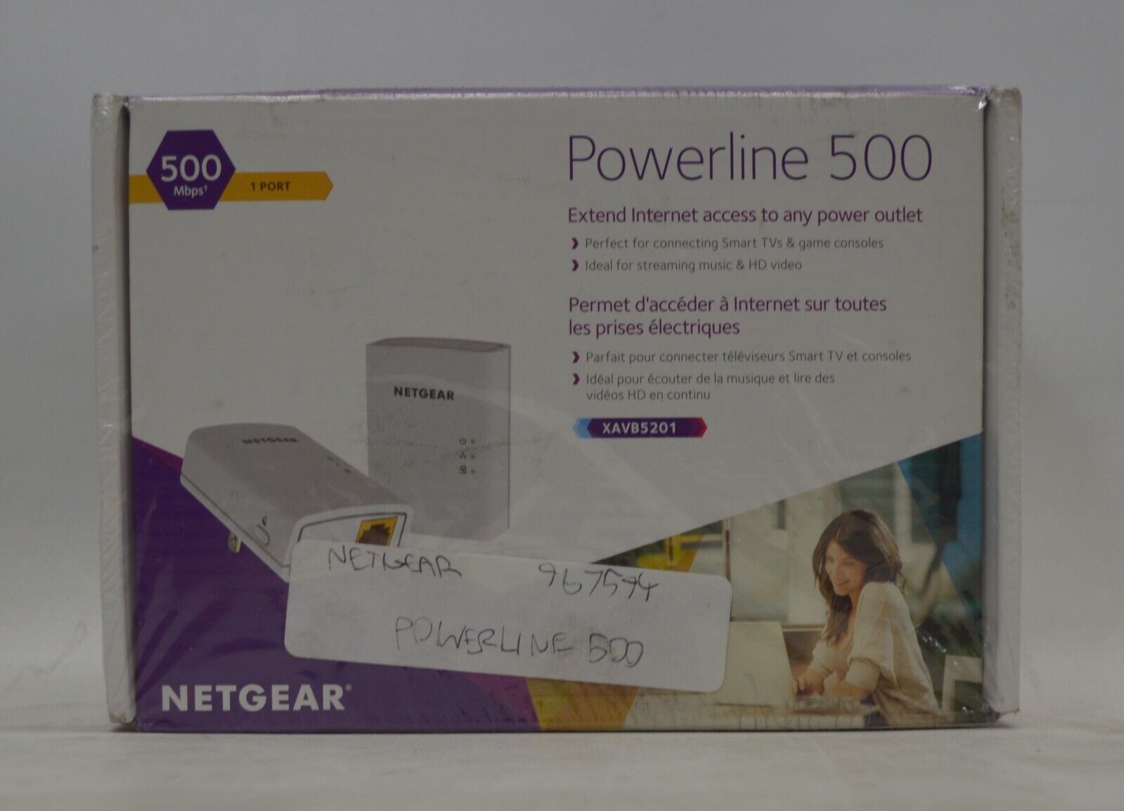 Netgear Powerline 500 *New Unused*
