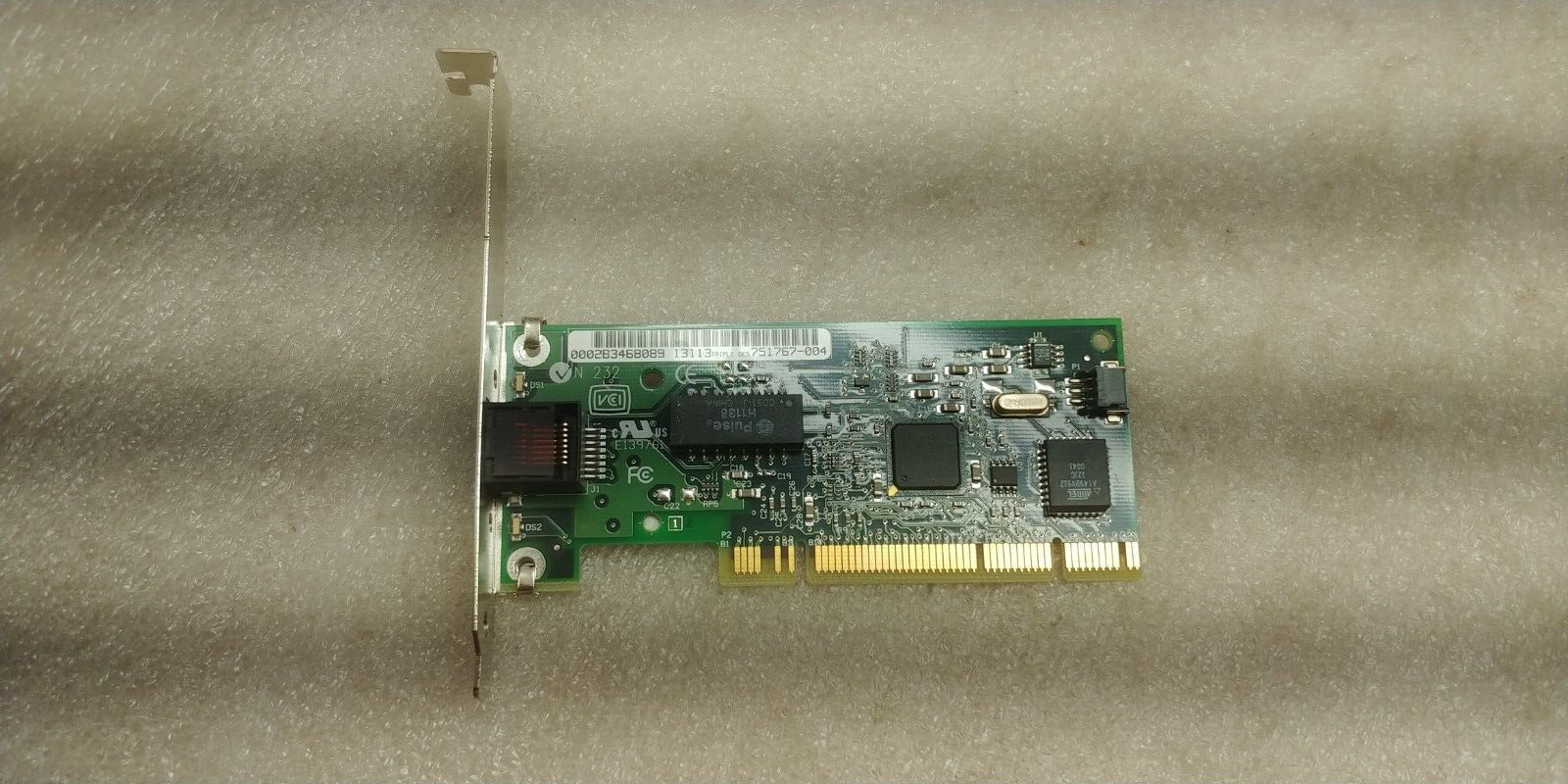Intel PRO/100 S Desktop PCI Adapter Card 751767-004 Ethernet Port Full Pro F S/H