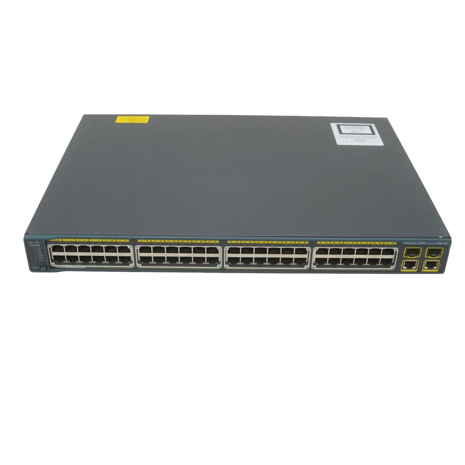 Cisco Catalyst 2960 48-Port Managed Fast Ethernet Switch WS-C2960-48PST-L