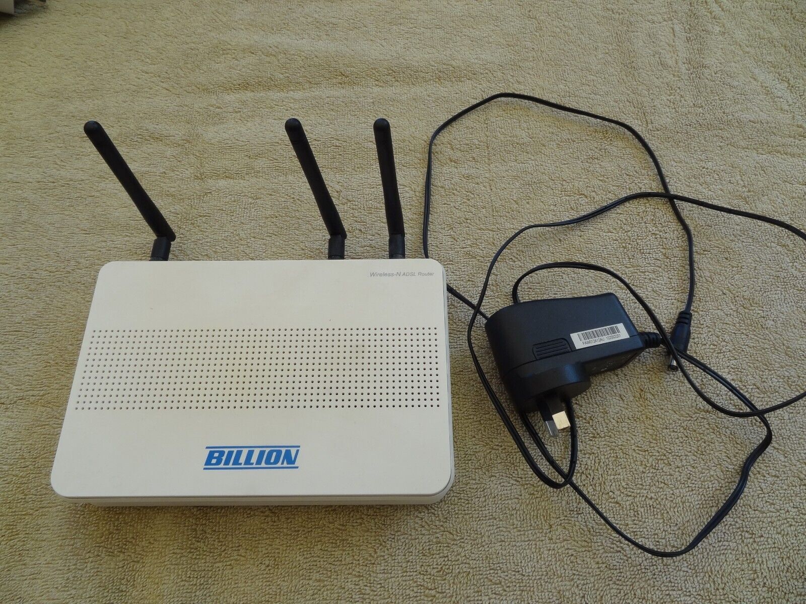 Billion BiPAC 7300N ADSL2+ router. 802.11n compatible.