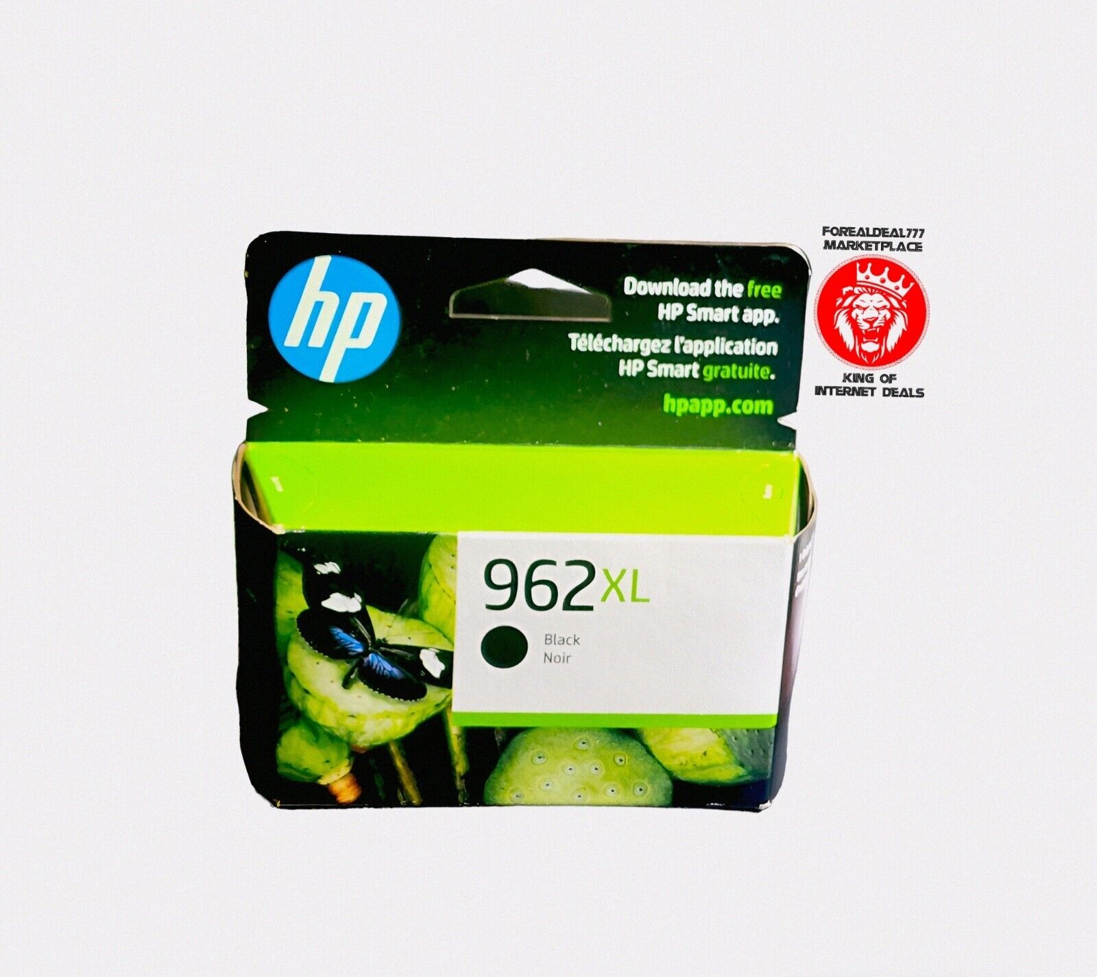 HP 962 XL 3JA03AN#140 High Yield Black Ink Factory Sealed Box New  2025/2026  