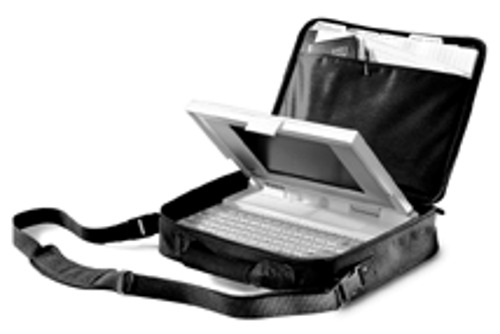 Kensington Tote Vintage Notebook Laptop Carry Case Ballistic Nylon Black