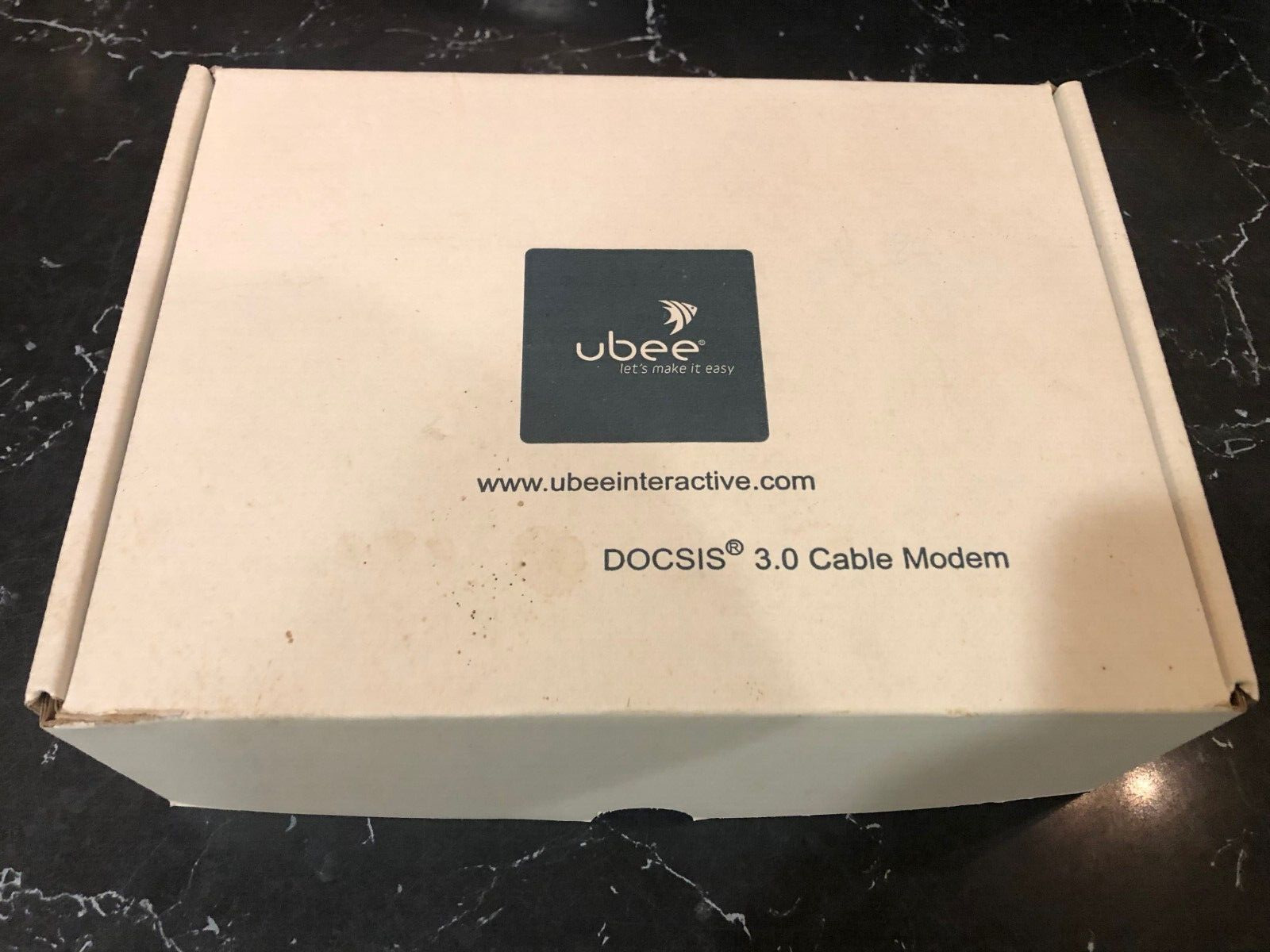 Ubee DDW365 DOCSIS 3.0 Cable Modem 8x4 Wireless Router Gateway WiFi