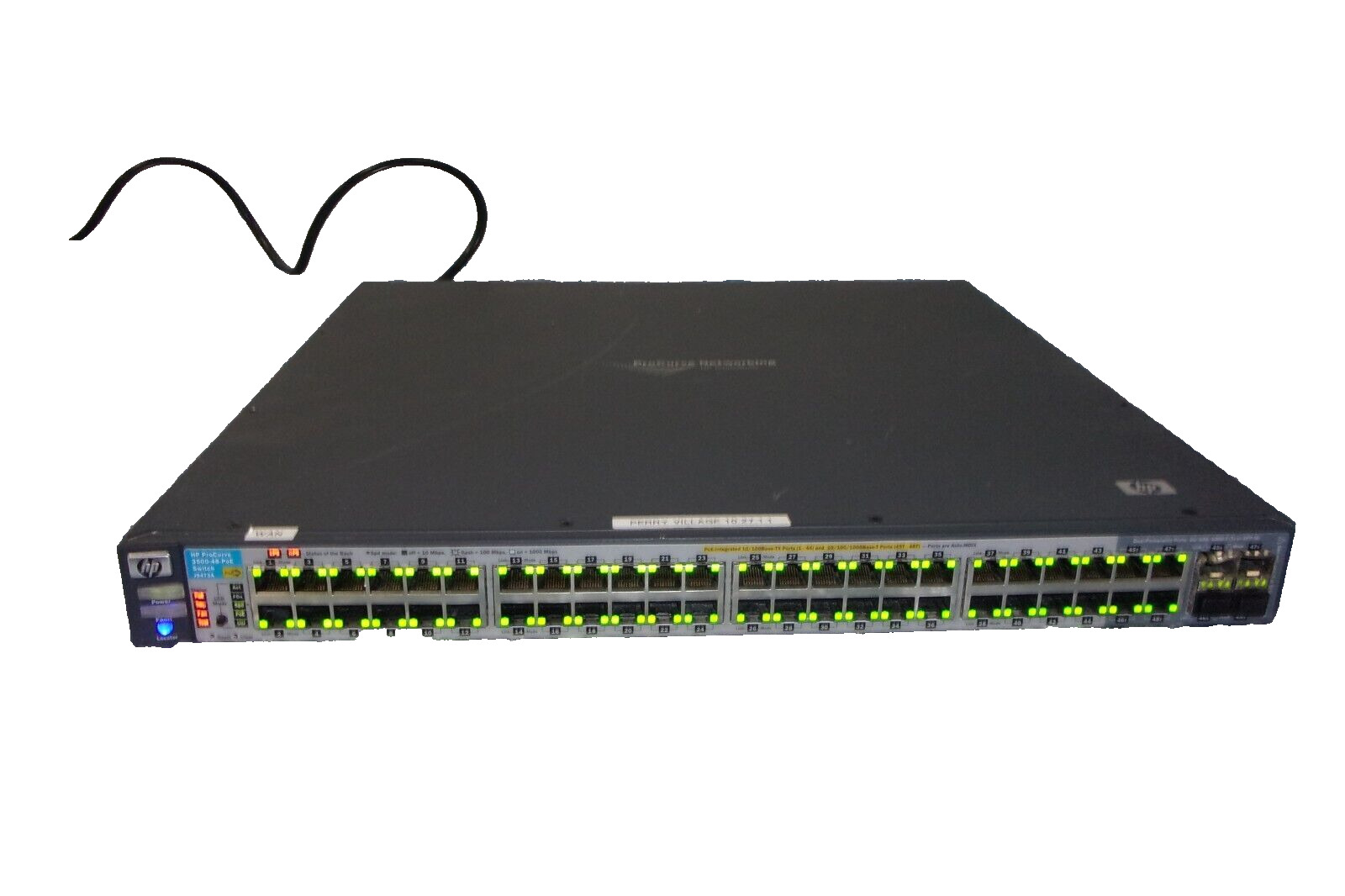 HP ProCurve J9473A 3500-48G-PoE 48 Port Gigabit Ethernet Switch