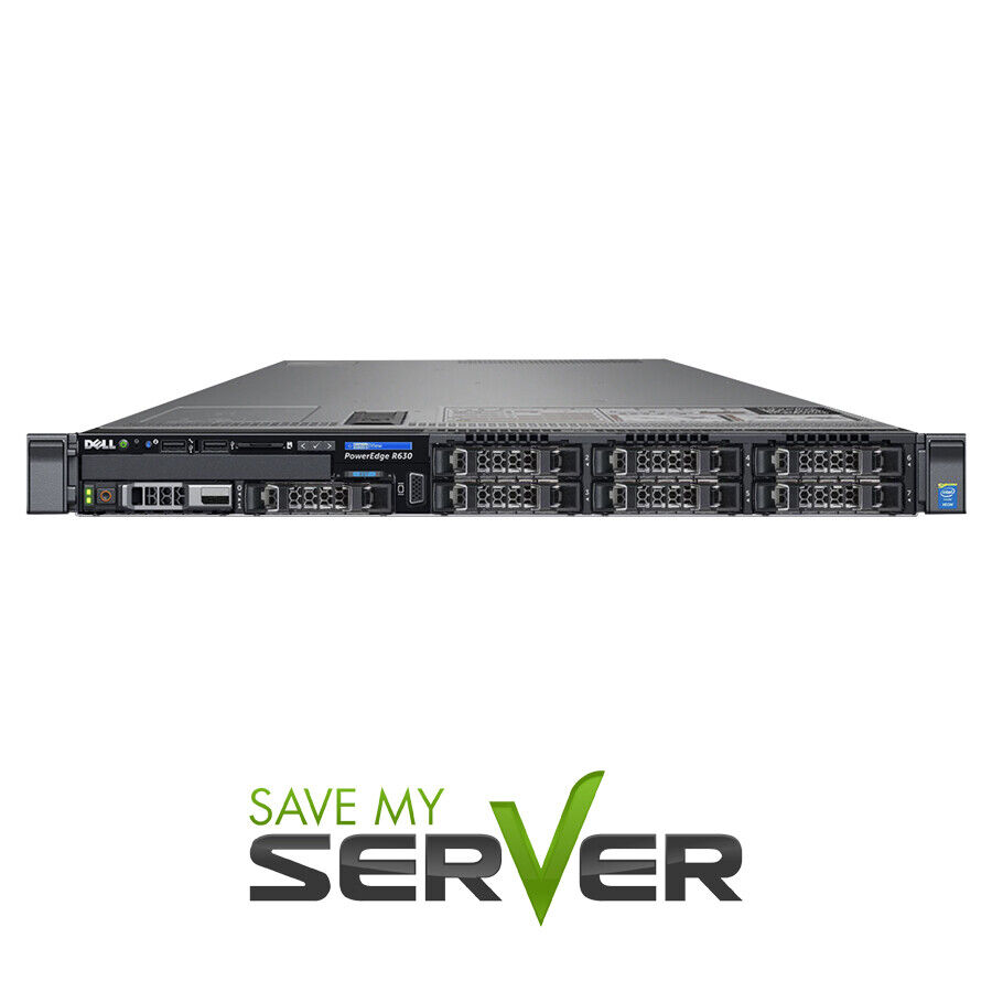 Dell PowerEdge R630 Server | 2x E5-2690 V3 = 24 Cores | 192GB | H730 | 480GB SSD