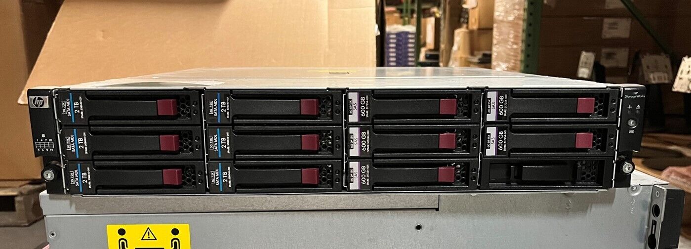 HP Storageworks D2600 Disk Enclosure AJ940A