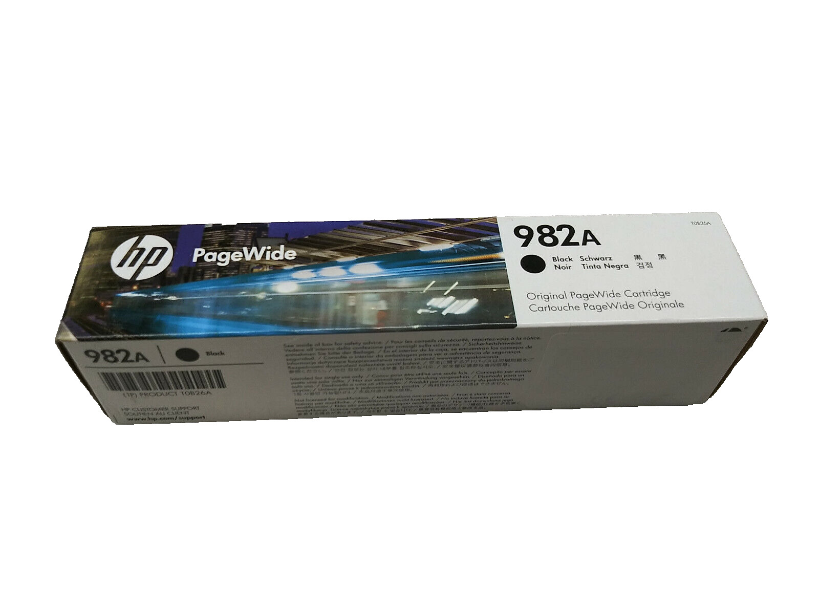 OEM HP 982A Original PageWide Cartridge High Yield for HP Printers, Black T0B26A