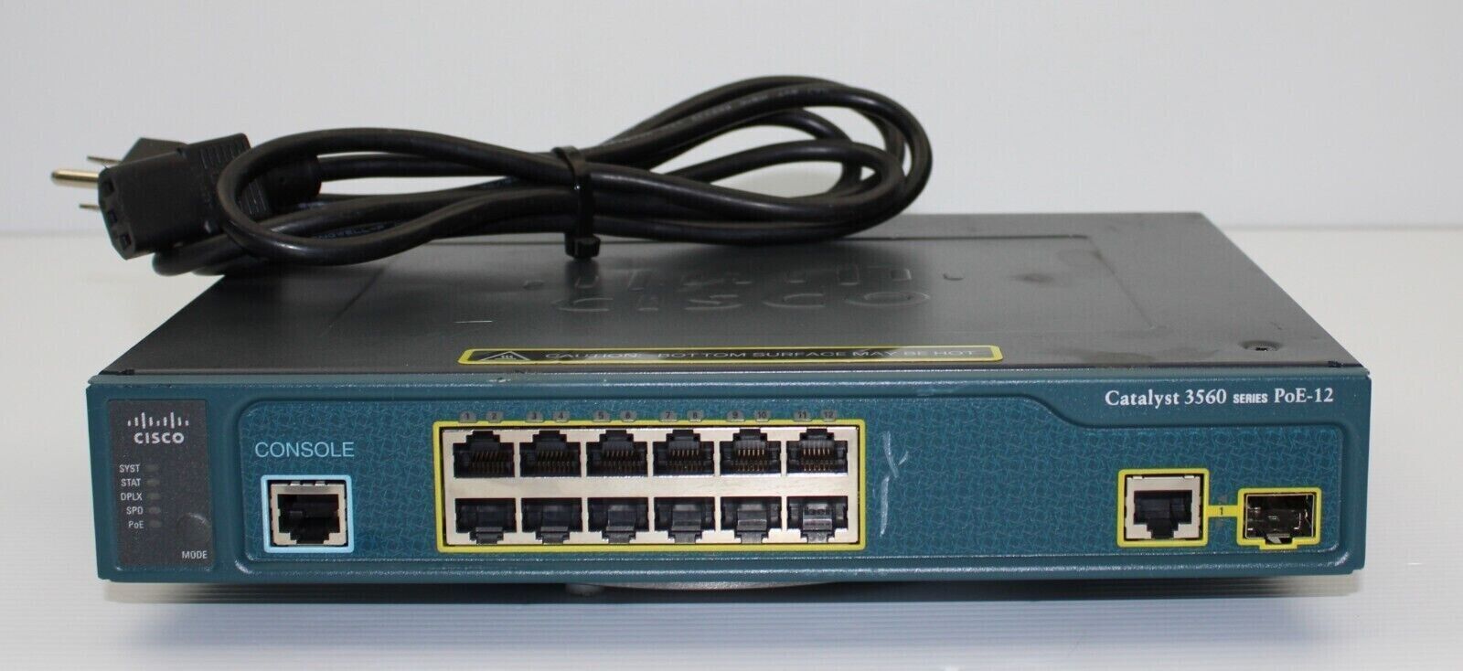 CISCO Catalyst 3560-12PC-S  Ethernet Switch with PoE WS-C3560-12PC-S