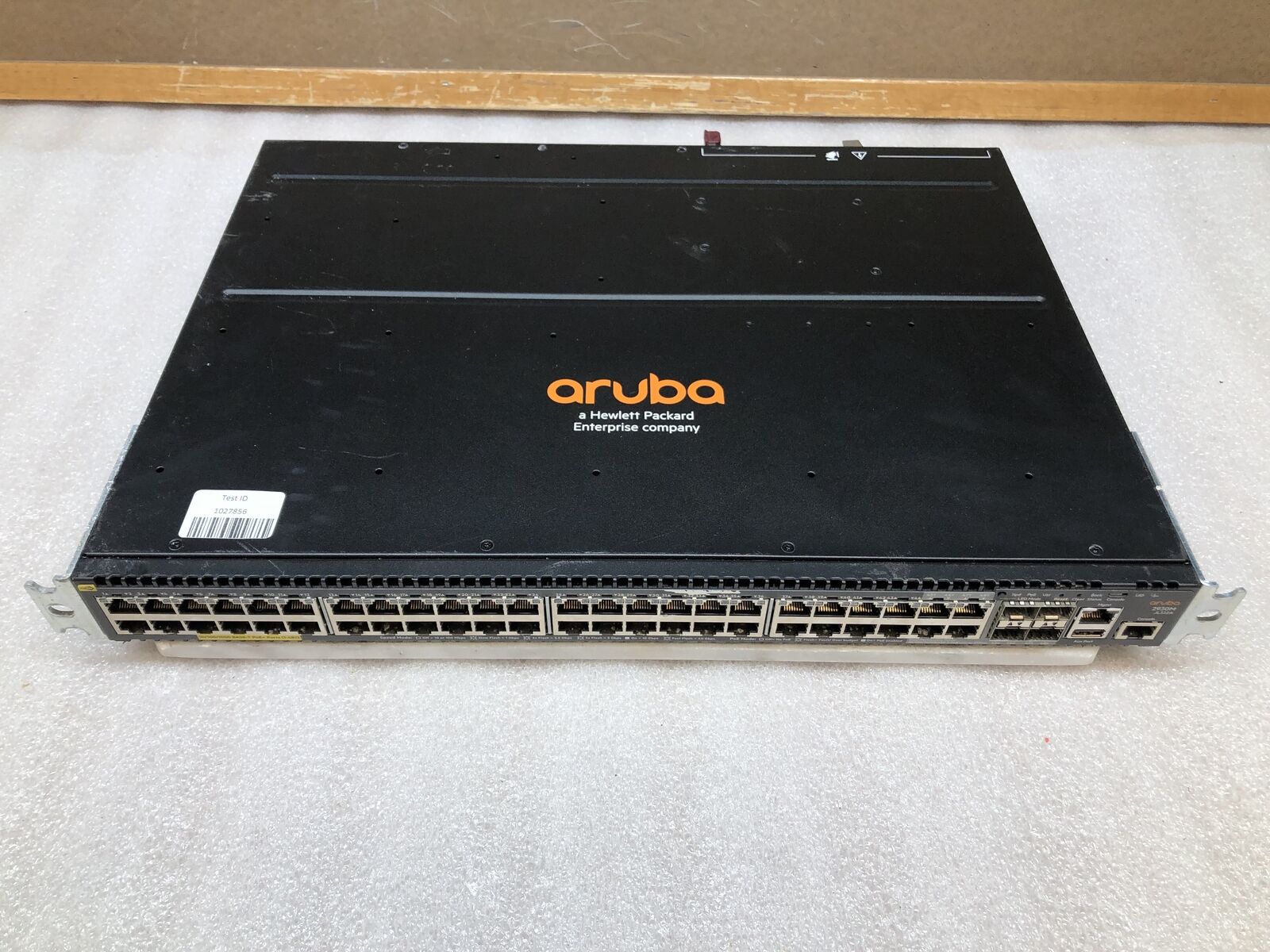 Aruba HP 2930M JL322A 48-Port PoE Gigabyte Ethernet Network Switch W/ Rack Ears