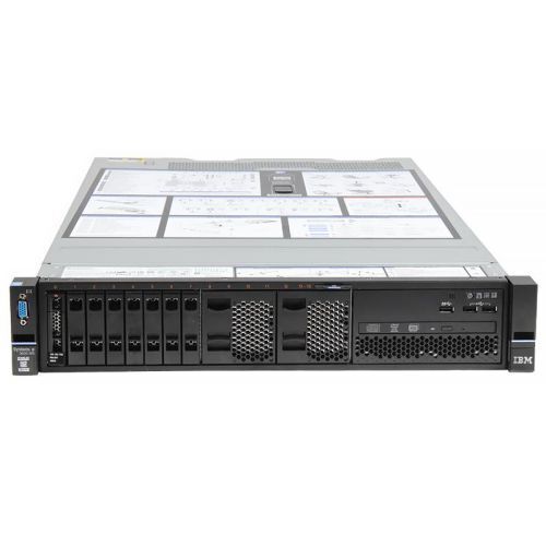 IBM X3650 M5 Server +M5210 2X 750W PSU/E5-2690 V4 X2 /DDR4 128G RAM/1T SAS*3