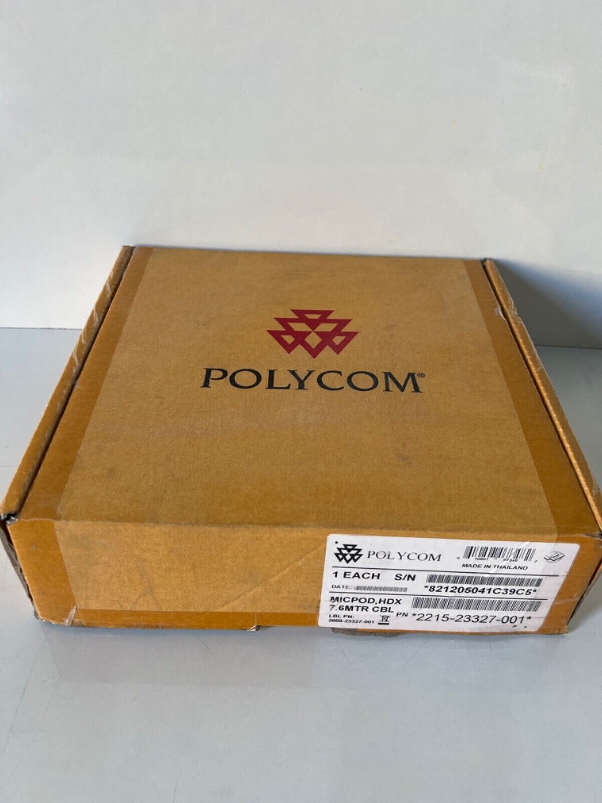 NEW MICRO POLYCOM 2215-23327-001 MICPOD HDX 7.6MTR CBL