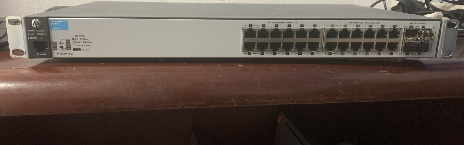 Sale HP 2530-24G  Gigabit Network Switch J9776A / Tested and working