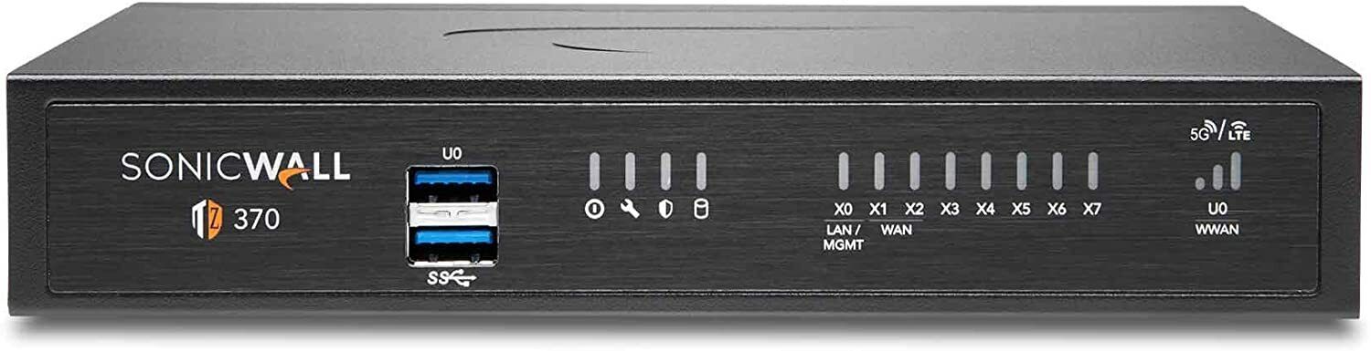 SonicWall TZ370 Network Security Appliance Firewall (02-SSC-2825) - Open Box