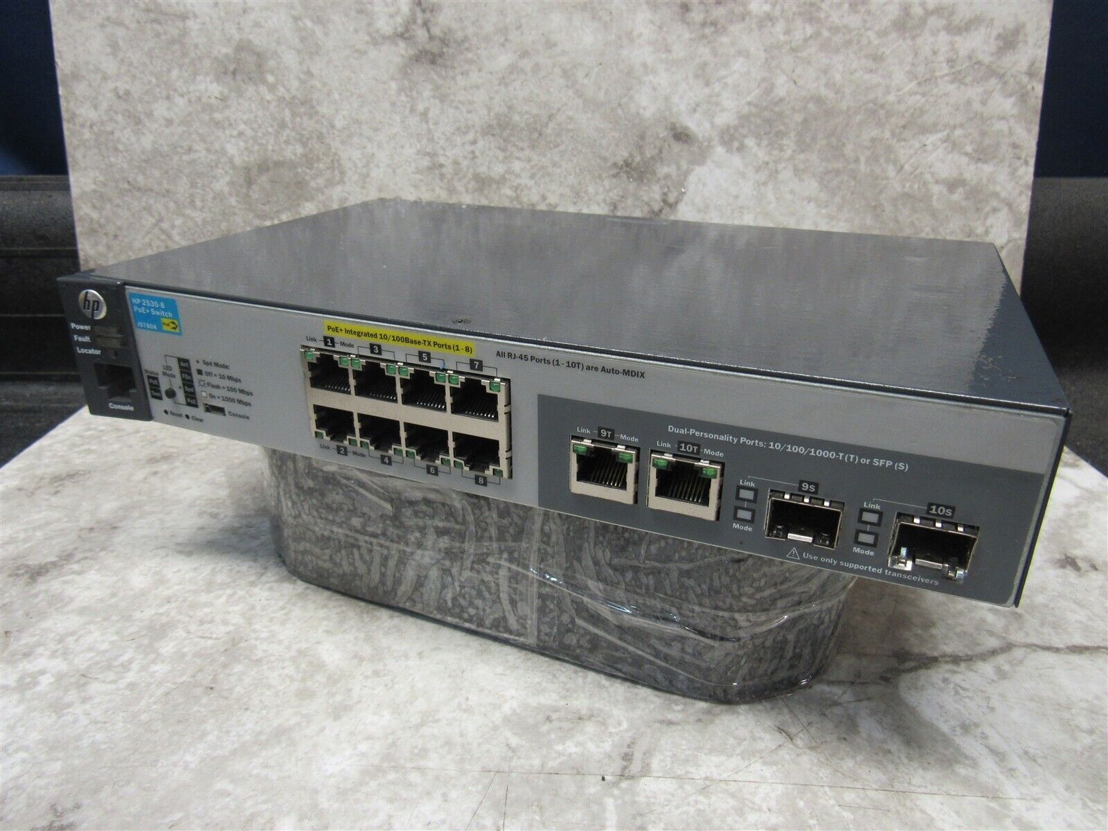 HP ProCurve 2530-8 PoE+ J9780A 8 Port Managed Network Switch