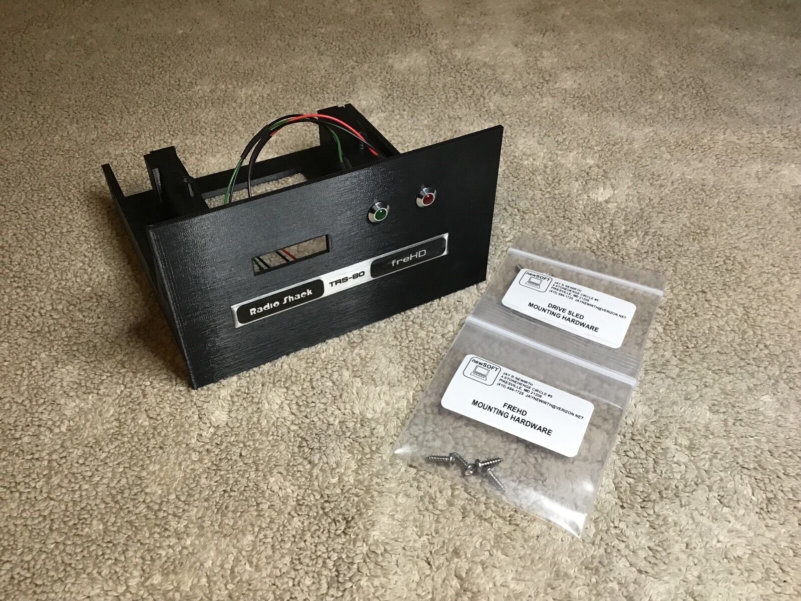 FREHD DRIVE SLED FOR TRS-80 MODEL 3/4/4D