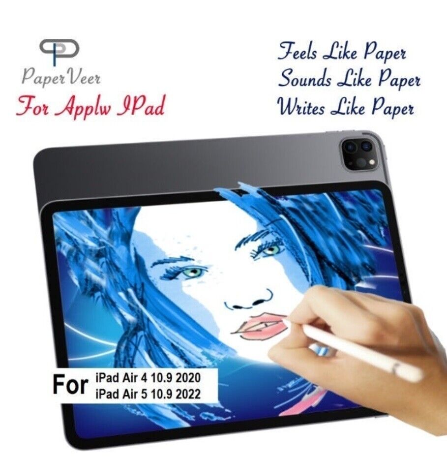 PaperVeer Matte Finish Film Anti-Glare Screen For Apple iPad Air 4/5 10.9 