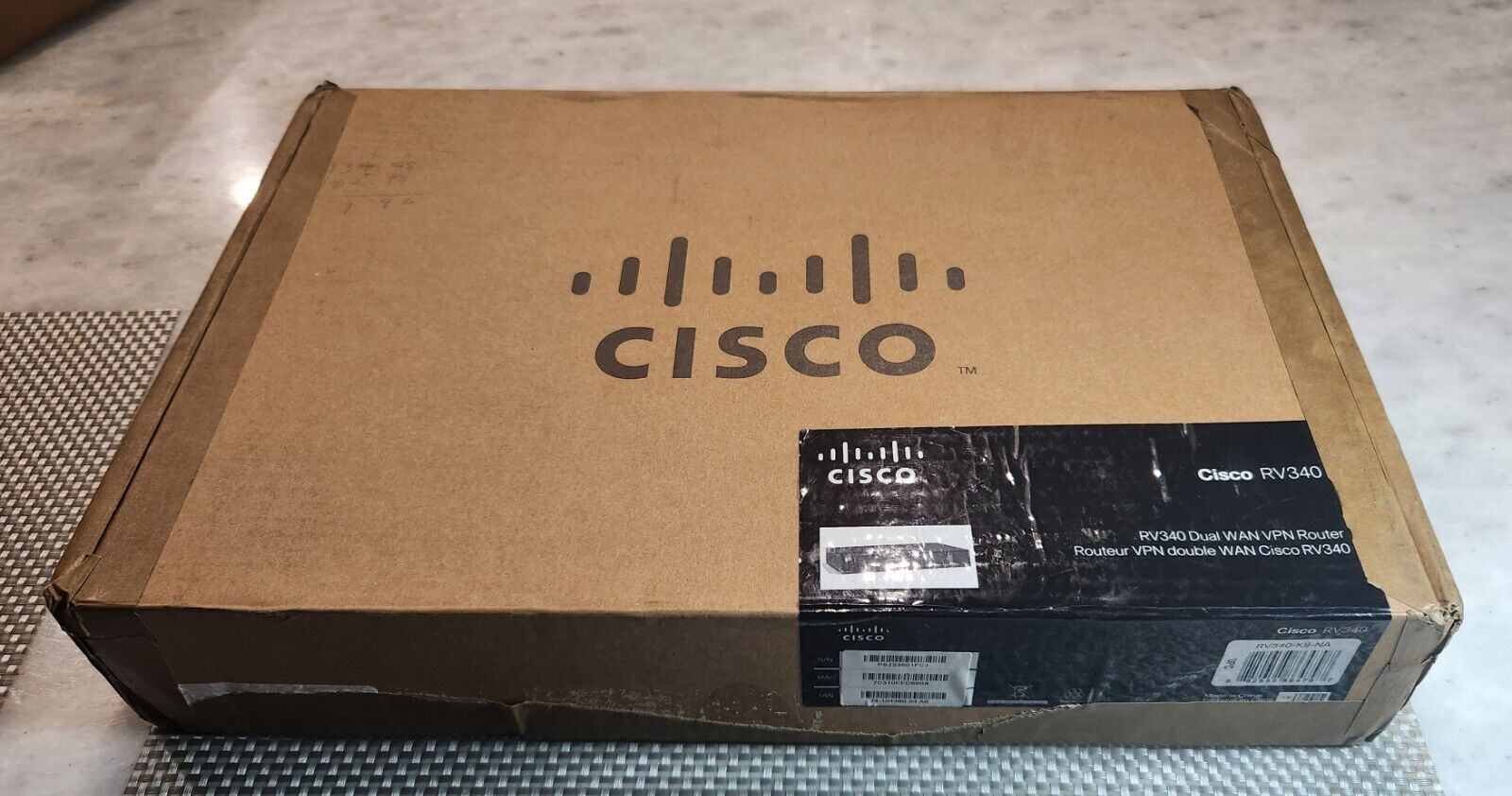 Cisco RV340 1000Mbps Dual WAN Gigabit VPN Router (RV340-K9-NA) FREE UPS
