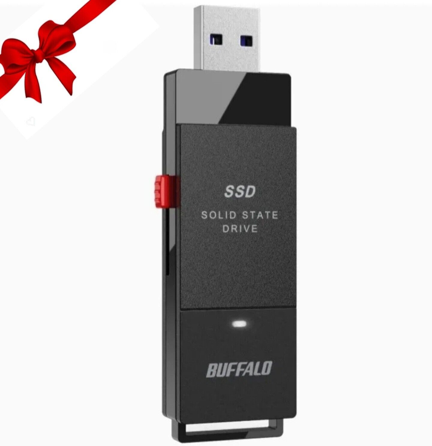 BUFFALO External SSD 1TB Drive - Up to 600MB/s - USB 3.2 Gen 2 (Win/Mac/PS4/PS5)