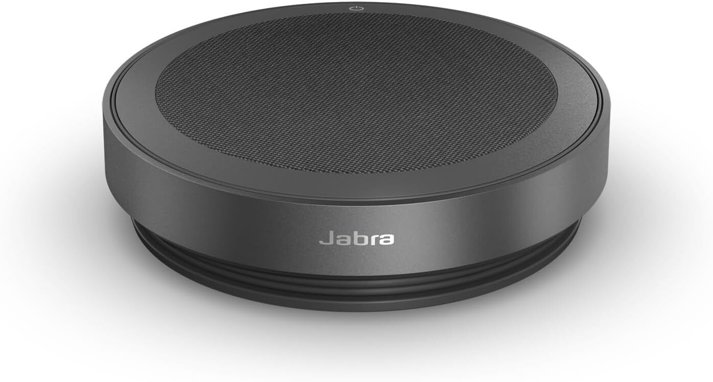 Jabra Speak2 75 Wireless Bluetooth On Ear Portable Conference Speaker, Black