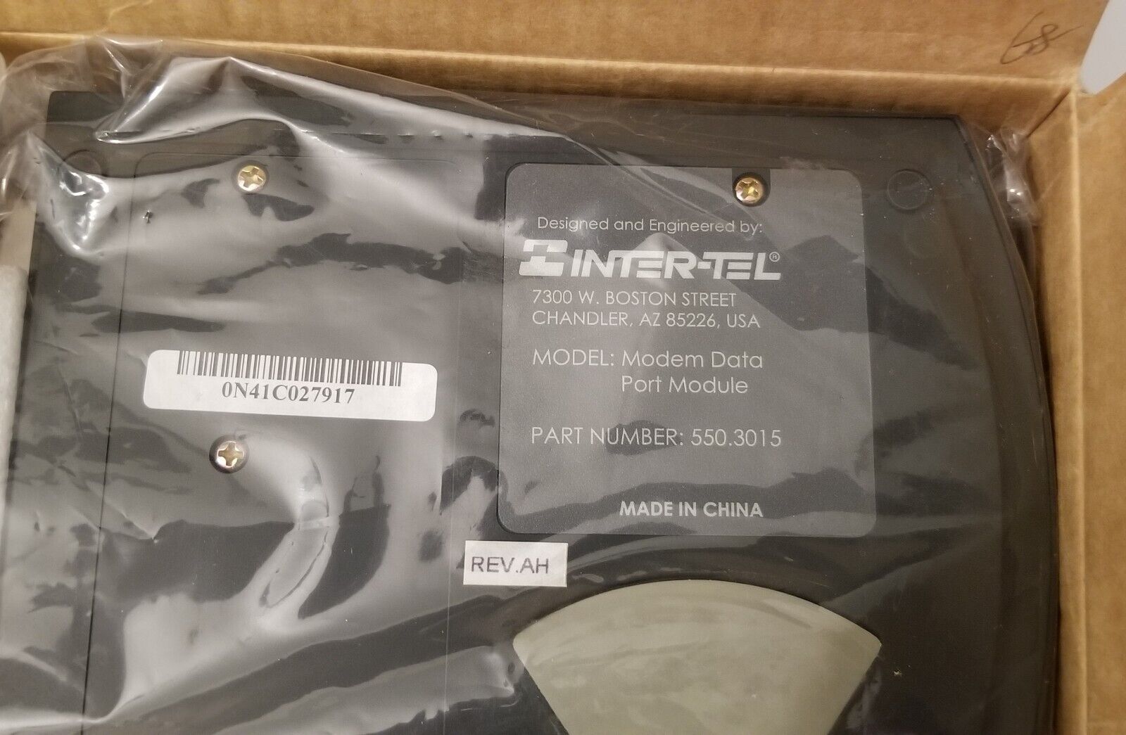 Inter-Tel Modem Data Port Module 550.3015