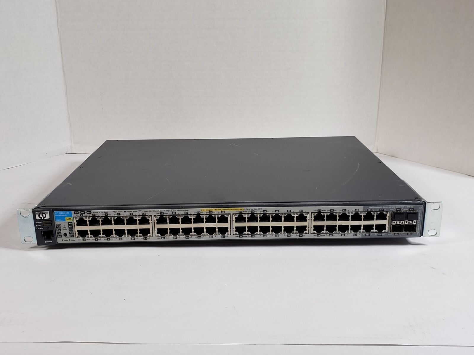 HP -USED- J9148A PoE+ Managed Layer 3 Switch