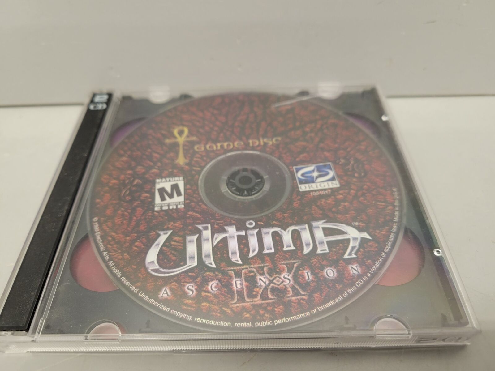 Ultima IX Ascension For PC - Untested 2-Disc PC Game